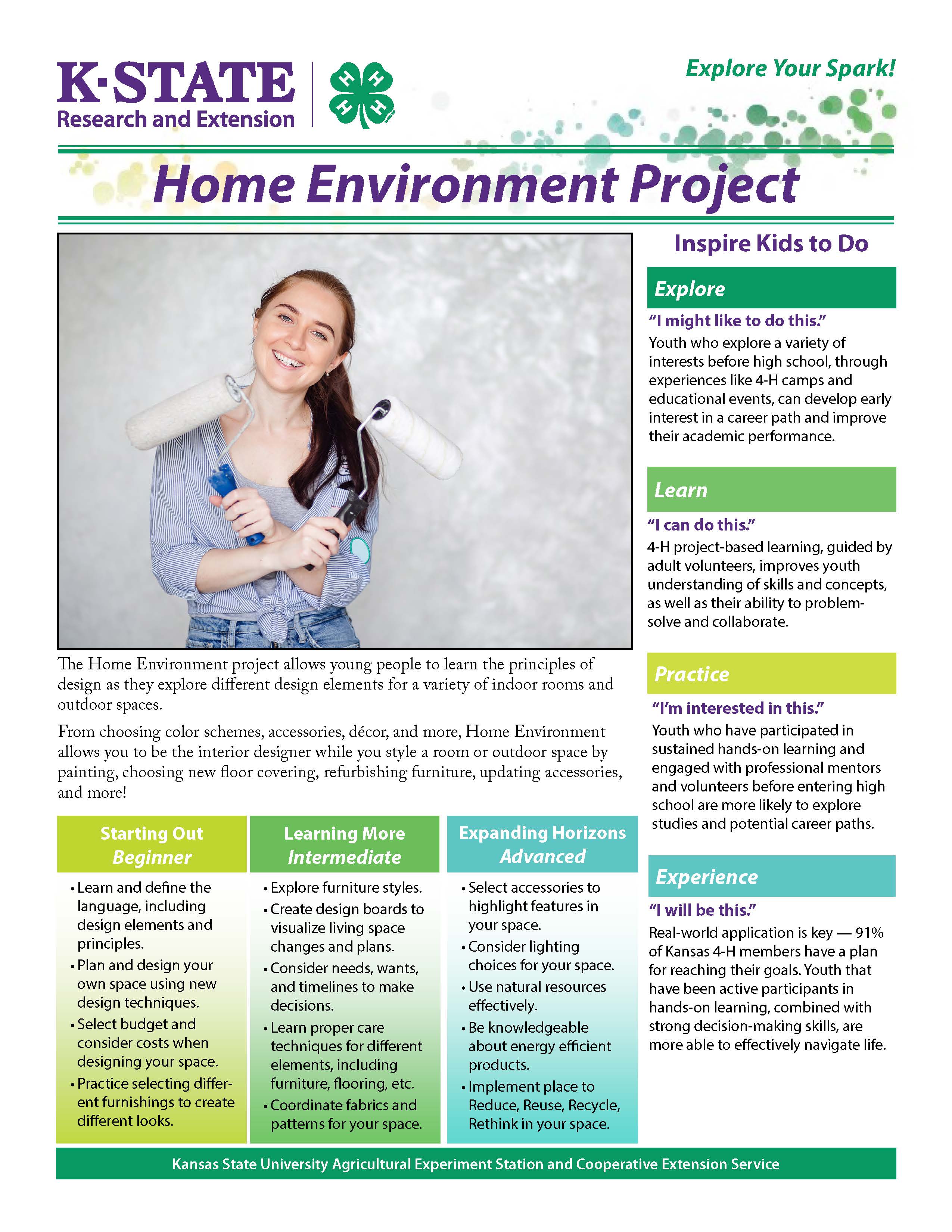 Home Environment Spark Page - Thumbnail. Click to view Bookstore PDF version.